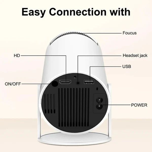 Mini Round Projector | جهاز عرض صغير دائري